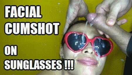 GLASSES BLOWJOB 230925B SARAI GETS THE SUNGLASSES TOTALLY DRENCHED IN CUM HD MP4