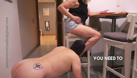 Dinner with servitude and humiliation