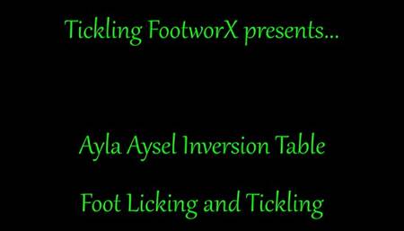 Ayla Aysel Inversion Foot Licking and Tickling