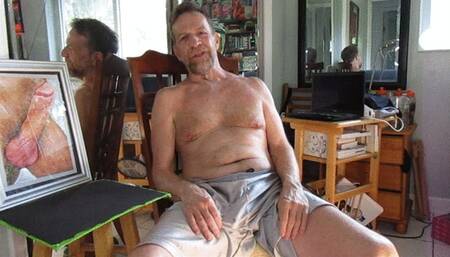 my hairy ass is relaxing