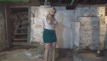 Sinister breast bound crotch roped predicament (WMV HD 8000kbps)