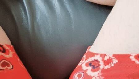 BBW CALVES RIGHT CALF ACTION WHILE WATCHING MOVIES