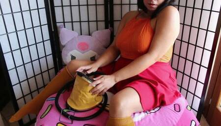 Velma's Belly Inflation and Explosion