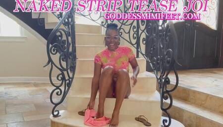 Naked Strip Tease JOI