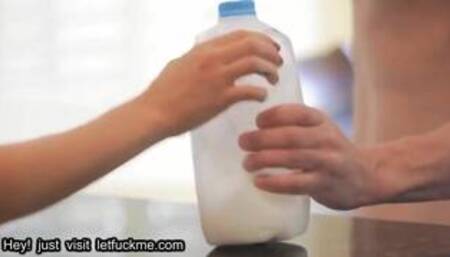 blowjob hot brunette babe honour takes all the money and a big dick