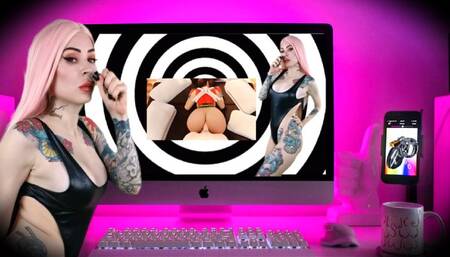 Locked aroma hyperventilation torment - BLUE BALLS, CHASTITY TEASE, HENTAI , 3D