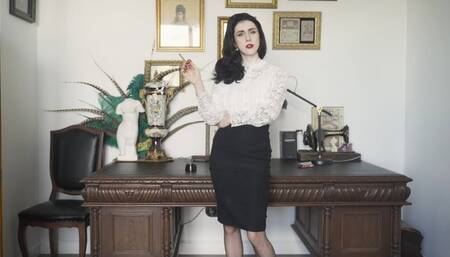 Mistress boss and her cuckold (1080p)