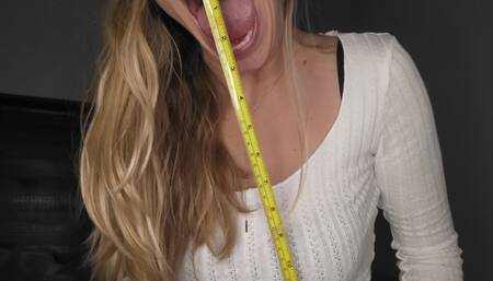 Dr John's mouth measurements