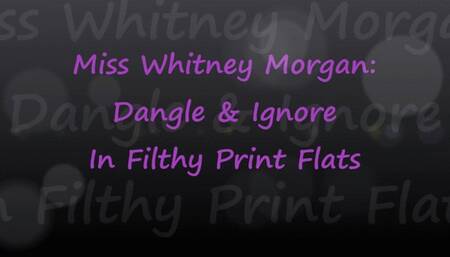 Whitney Morgan: Filthy Printed Flats Dangle & Ignore