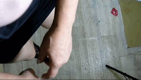 AEROPUERO FOLLADA EXPRÉS CON UNA RUSA EN EL WC