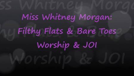 Whitney Morgan: Filthy Print Flats & Sweaty Toes Worship JOI