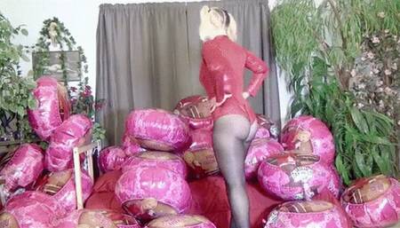 Harley Singing Mylar Balloons MassPOP!