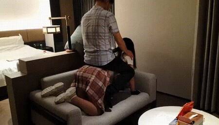 LUNA206_PONYPLAY AND PIGGYBACK IN HOTEL CHONGQIN