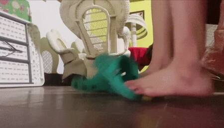 Wild Shoeplay in Crocs by Ara