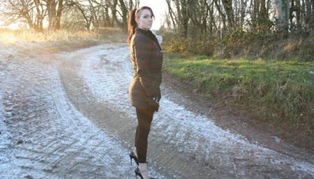 Maria;s Black Patent Jimmy Choo Anouk Walk 11 (1920x1080)