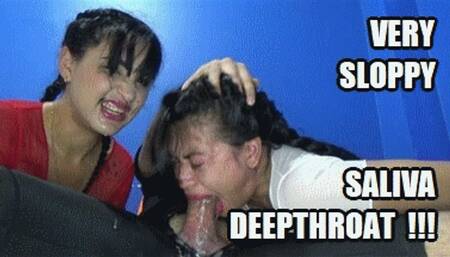 DEEP THROAT SPIT FETISH 2309241H AMAZING MODELS SLOPPY MESSY THROATFUCKING BEST SHOTS HD MP4