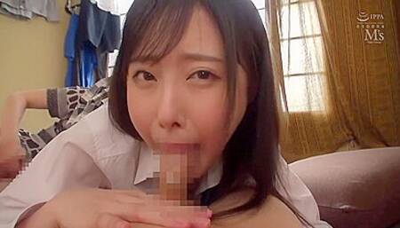 [mvsd-483] This Hot Blowjob Slut Comes In Quick To Give A Dick Plenty Of Sucking! Haru Yamaguchi Scene 3 P3