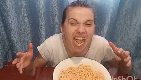 Eating unhealthy foods!