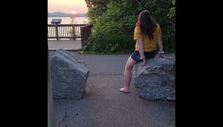 Shay in the 78 Ford Cranking