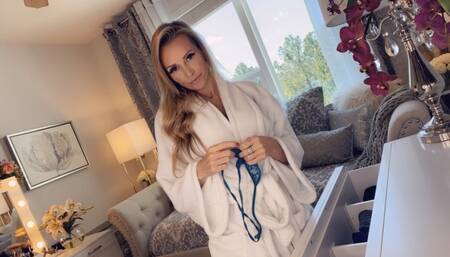 Stepmom catches you in her panty drawer