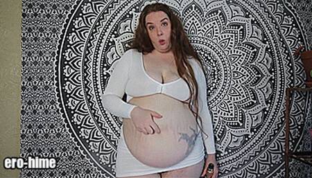 Tight Dress Chugging and Burps