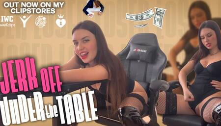 Jerk Off Under The Desk