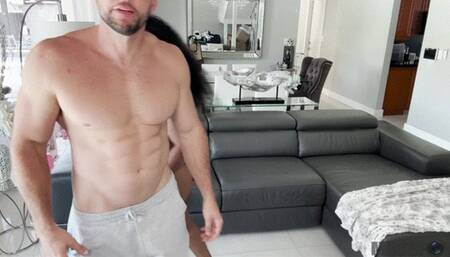 Behind the Scenes Big Ass Ebony Fucking with Charlotte Lavish