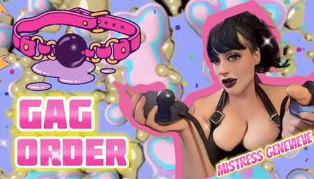 Gag Order Femdom POV