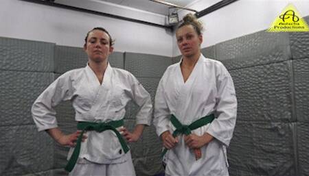 Kimbra vs Xena judo gi match