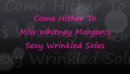 Come Hither To Miss Whitney Morgan's Wrinkled Soles