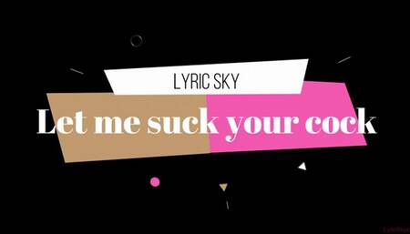 Hot Ebony Babe Lyric Sky Training her throat to suck big Cocks