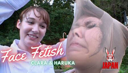 Face Fetish, Daydream D Walk with Stocking, Clara and Harukaelight,