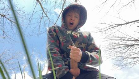 The ART of the SOLO MALE ORGASM - the Hottest Outdoor Cum Compilation "-" naughty "-" top "-" big load