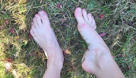 Barefoot Feet In Mud (mkv)