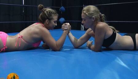 Asgerda vs IrenGavr - Female Competitive Wrestling Fight - C041 - FullHD