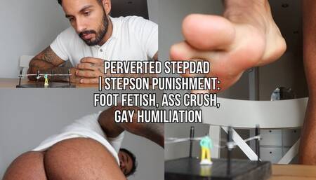 Perverted giant stepdad | stepson bondage punishment - Lalo Cortez