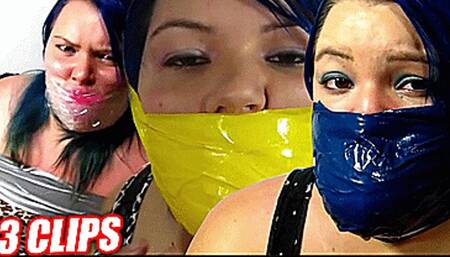 The Extreme Self Gagging Tales Of Crazy 20-Year-Old BBW Layla Moore (volume 1) (wmv)