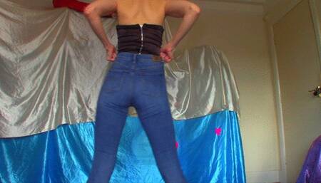 Blue JEANS Fucking JOI