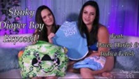 Stinky Diaper Boy Exposed!