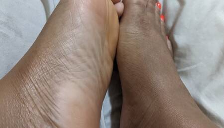 Pure Black Goddess Feet