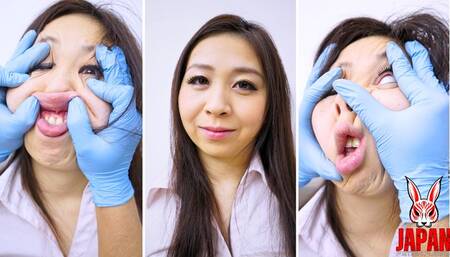 Facial deformation : Rin SUZUMIYA's Voice Training