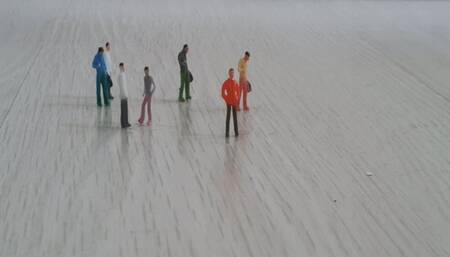 Giantess Crushes Tiny People with High Heel Sandals Close up WMV