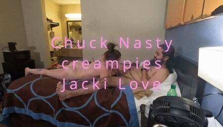 Chuck Nasty creampies Jacki Love (1080p)