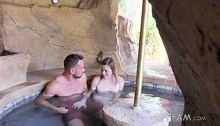 Mia Collins - Horny Daughter Begs Dad To Make Her Cum