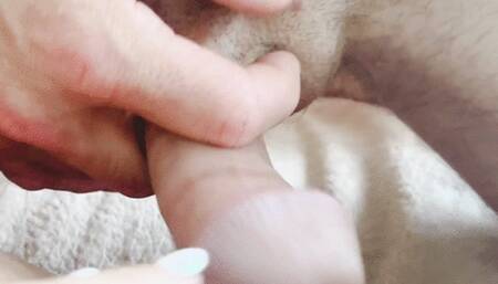 Major Cumshot in Hair