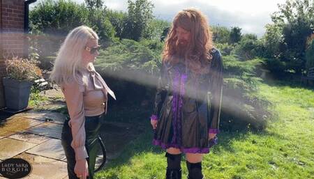 Whipping the Sissy Outdoor in the Sunshine