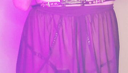 Little Demon Yuna Super Hungry Stomach Growling while Wiggling