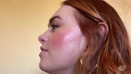 Caught Staring Face Fetish (mp4)