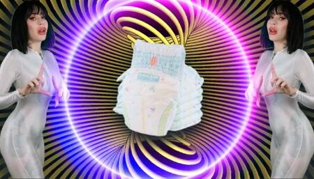 Only real man allowed to use the toilette - PEE EDITION, DIAPER