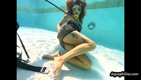 Aquaphilias- Sea Jewel- Underwater SCUBA Orgasm Training